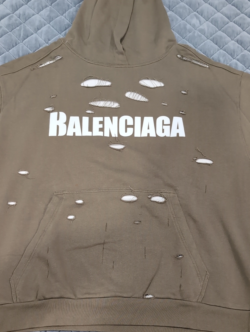 Balenciaga Distressed Hoodie